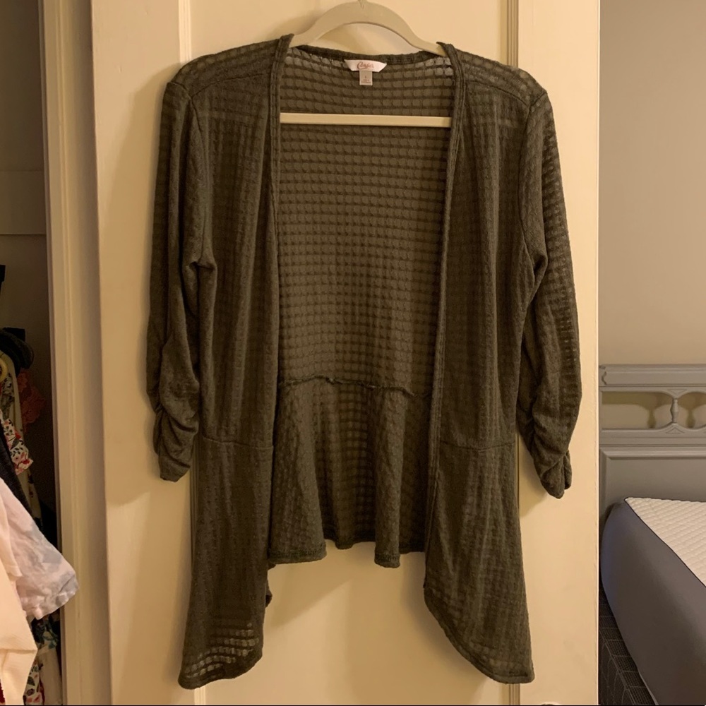 Soft and Comfortable Green Sweater